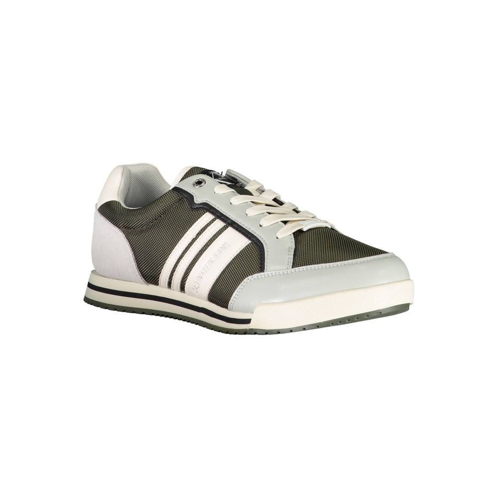 Calvin Klein Green Polyester Men Sneaker - Beyzy Store - Calvin Klein