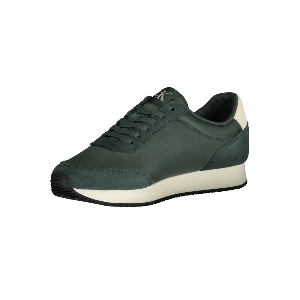 Calvin Klein Green Polyester Sneaker - Beyzy Store - Calvin Klein