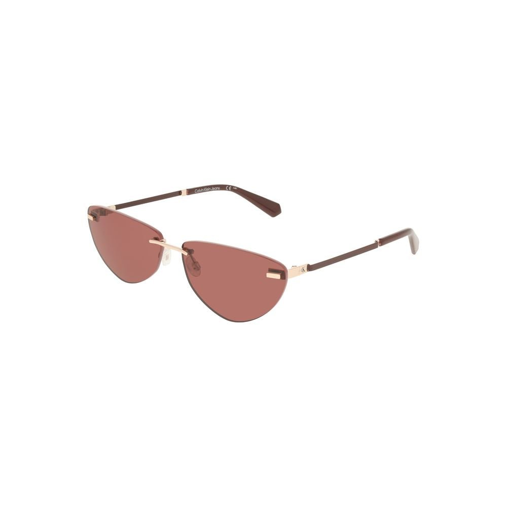 Calvin Klein Pink Metal Women Sunglass - Beyzy Store - Calvin Klein