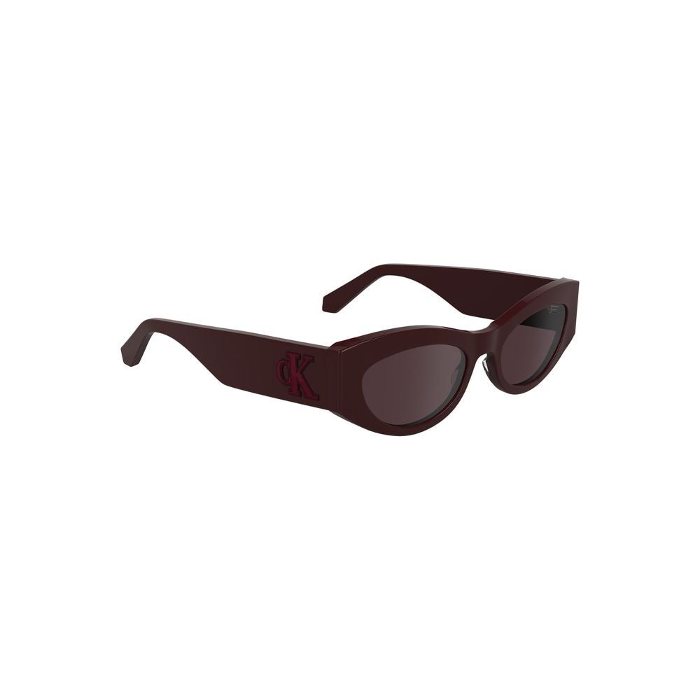 Calvin Klein Red Acetate Women Sunglasses - Beyzy Store - Calvin Klein