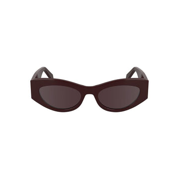 Calvin Klein Red Acetate Women Sunglasses - Beyzy Store - Calvin Klein