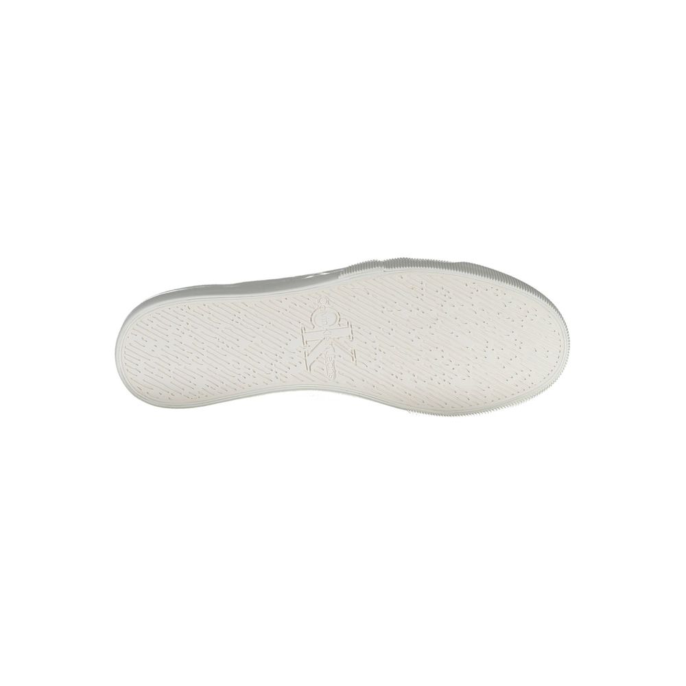 Calvin Klein White Cotton Men Sneaker - Beyzy Store - Calvin Klein