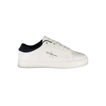 Calvin Klein White Leather Men Sneaker - Beyzy Store - Calvin Klein