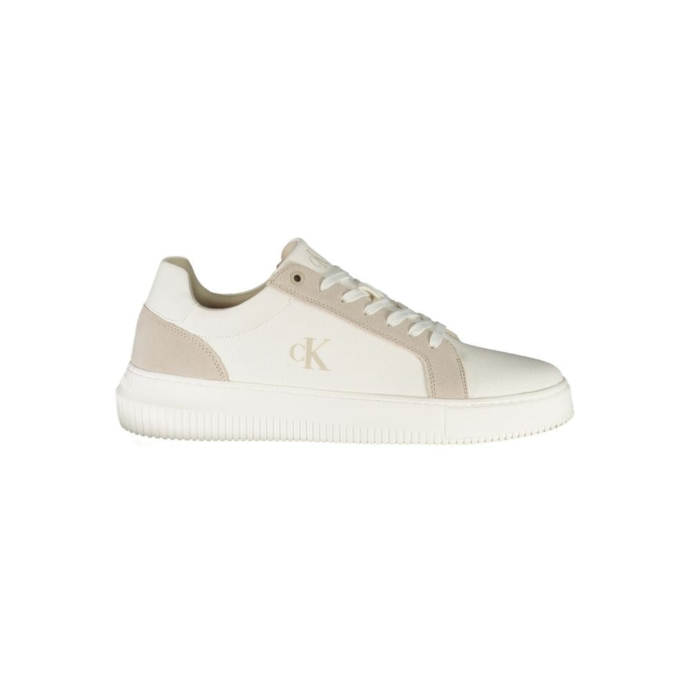 Calvin Klein White Leather Men Sneaker - Beyzy Store - Calvin Klein