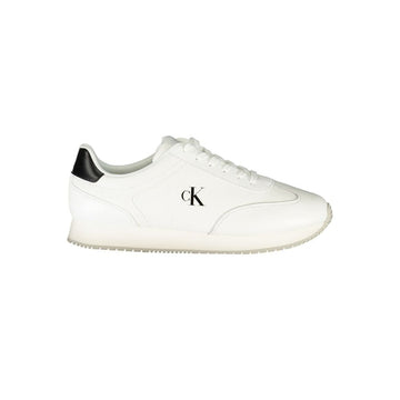 Calvin Klein White Leather Men Sneaker - Beyzy Store - Calvin Klein