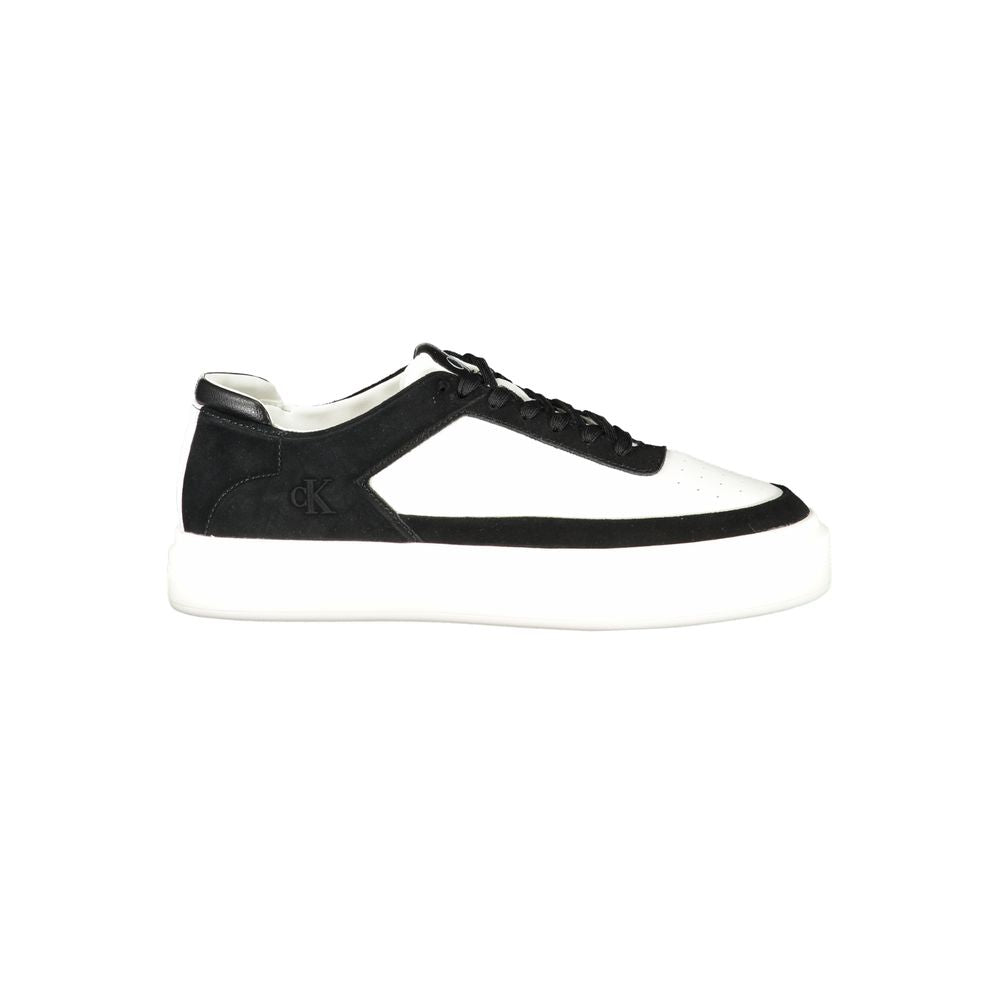 Calvin Klein White Leather Men Sneaker - Beyzy Store - Calvin Klein