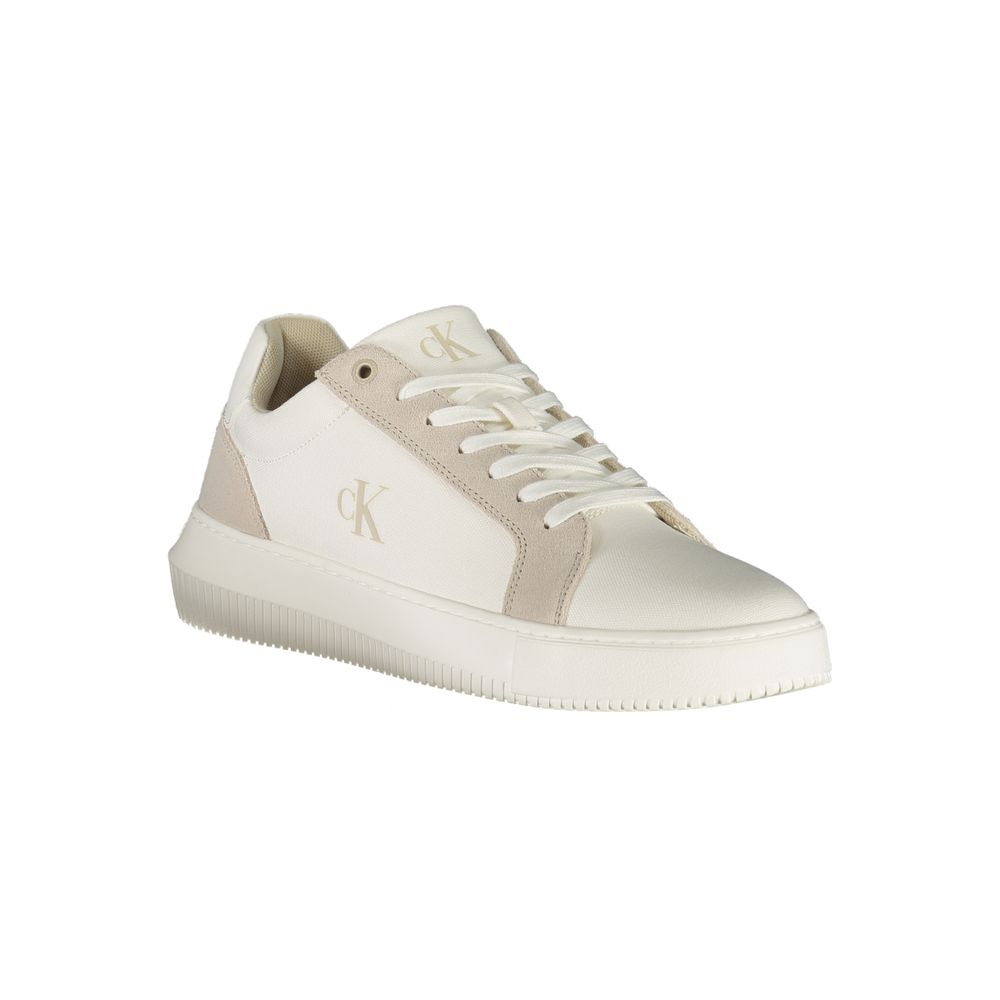 Calvin Klein White Leather Men Sneaker - Beyzy Store - Calvin Klein