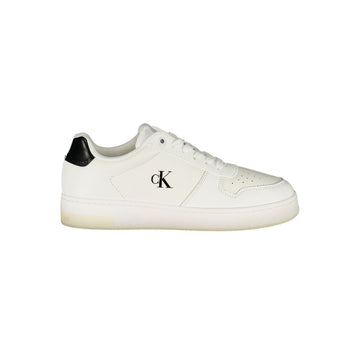Calvin Klein White Leather Women Sneaker - Beyzy Store - Calvin Klein