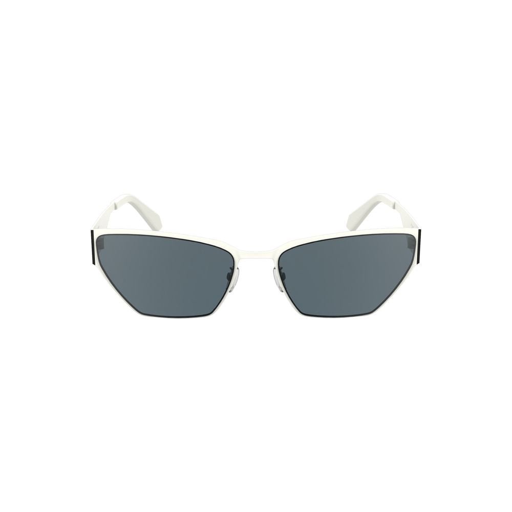 Calvin Klein White Metal Women Sunglass - Beyzy Store - Calvin Klein