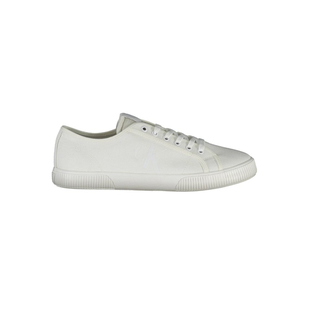Calvin Klein White Polyester Men Sneaker - Beyzy Store - Calvin Klein