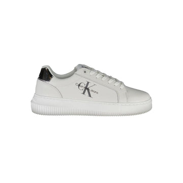 Calvin Klein White Polyester Sneaker - Beyzy Store - Calvin Klein