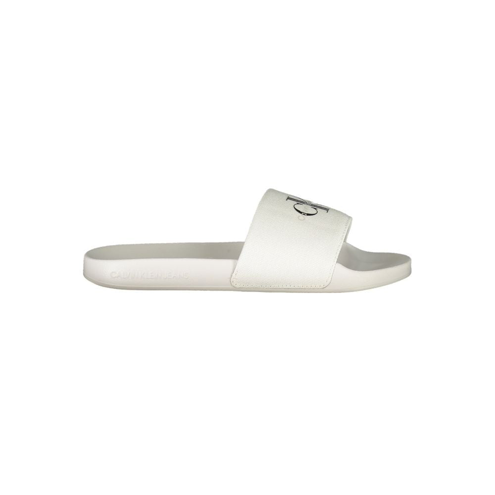 Calvin Klein White Polyester Women Sandal - Beyzy Store - Calvin Klein