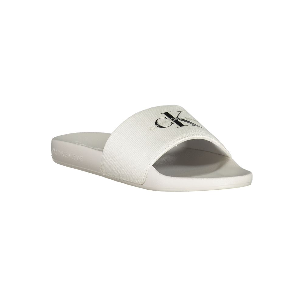 Calvin Klein White Polyester Women Sandal - Beyzy Store - Calvin Klein