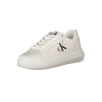 Calvin Klein White Polyester Women Sneaker - Beyzy Store - Calvin Klein