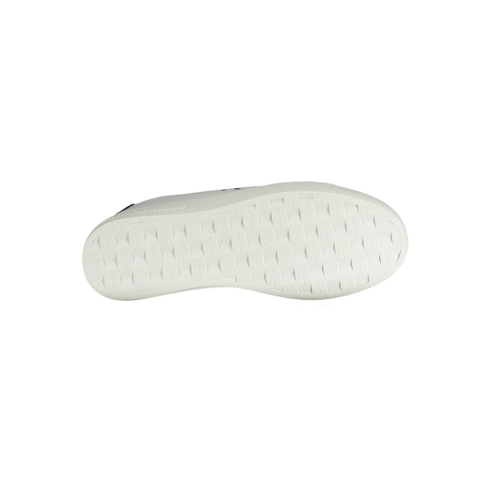 Calvin Klein White Recycled Polyester Men Sneaker - Beyzy Store - Calvin Klein