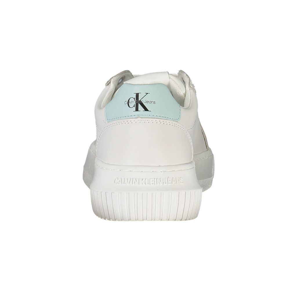 Calvin Klein White Recycled Polyester Women Sneaker - Beyzy Store - Calvin Klein