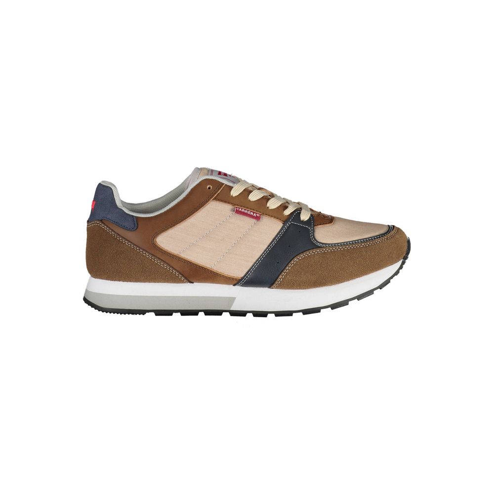 Carrera Brown Eco Leather Men Sneaker - Beyzy Store - Carrera