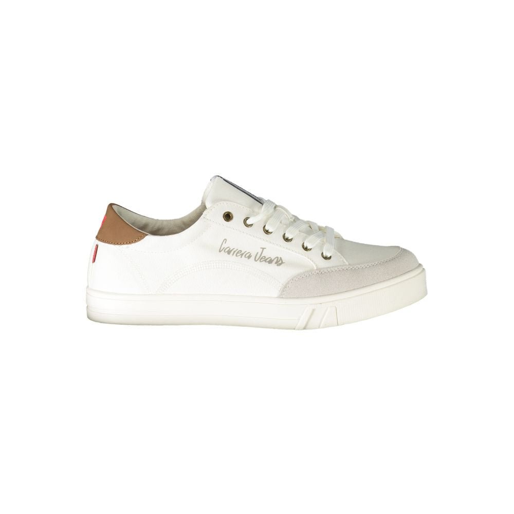 Carrera White Polyester Sneaker - Beyzy Store - Carrera