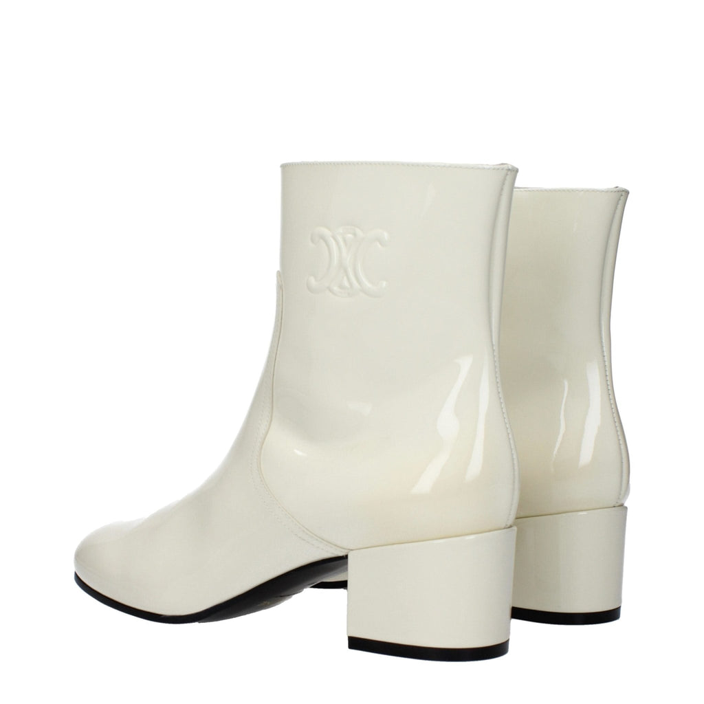 Celine Beige Leather Ankle - Beyzy Store - Celine