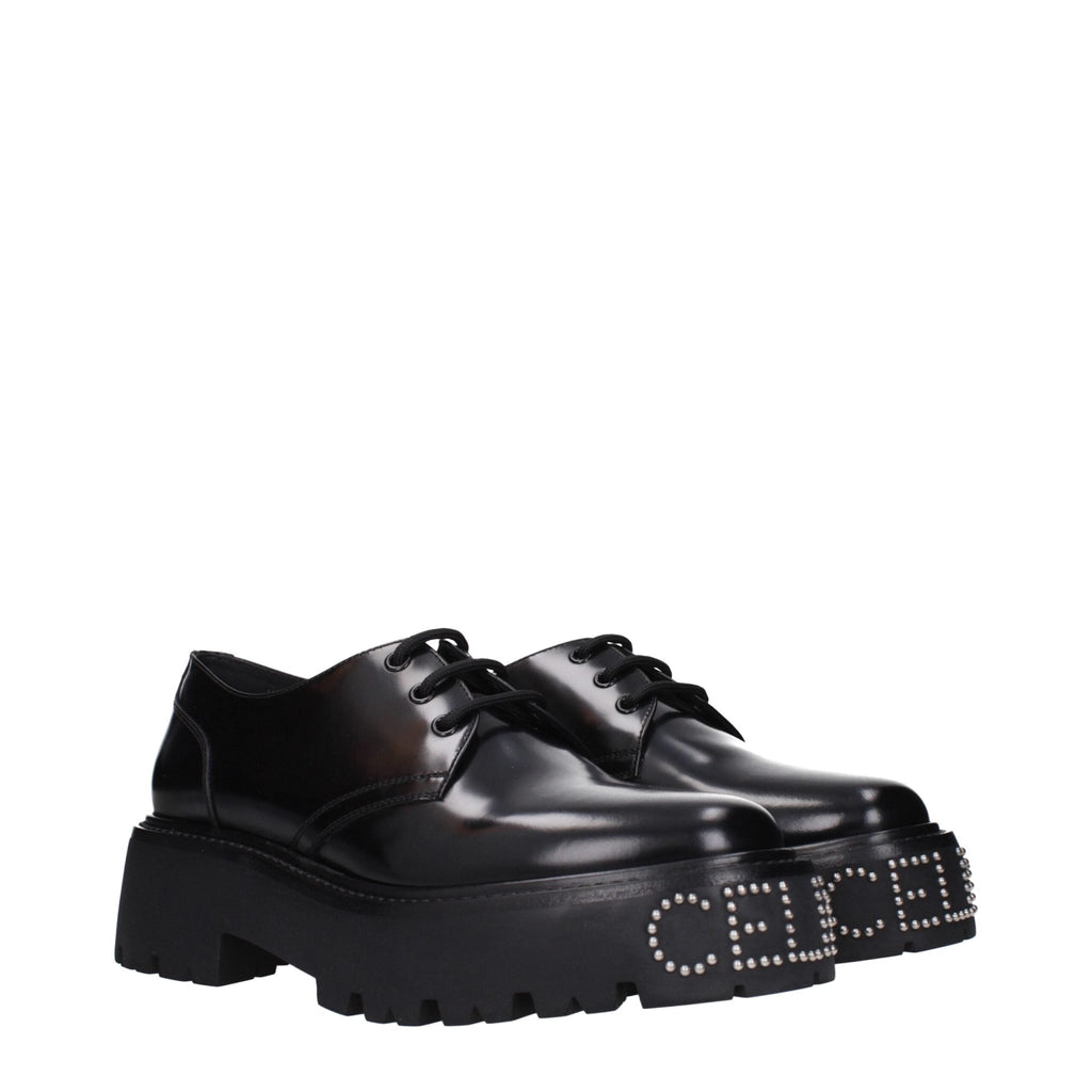 Celine Black Leather Formal Shoes - Beyzy Store - Celine