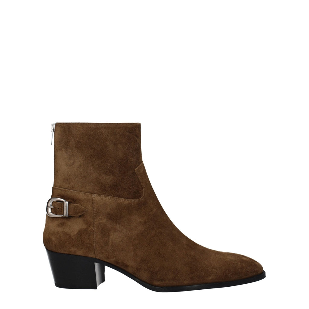 Celine Brown Leather Ankle - Beyzy Store - Celine
