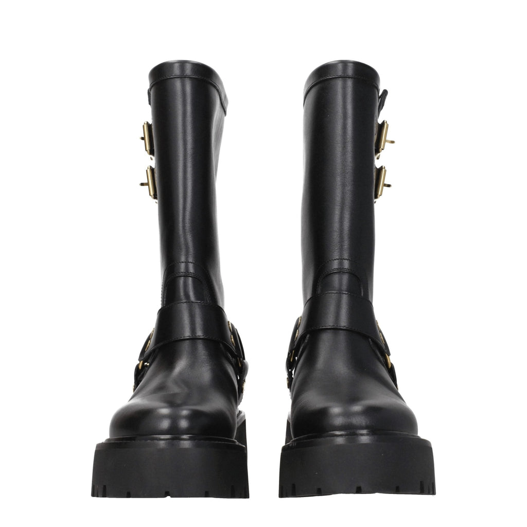 Celine Gold Leather Ankle - Beyzy Store - Celine