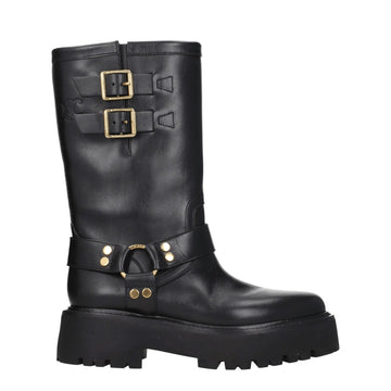 Celine Gold Leather Ankle - Beyzy Store - Celine