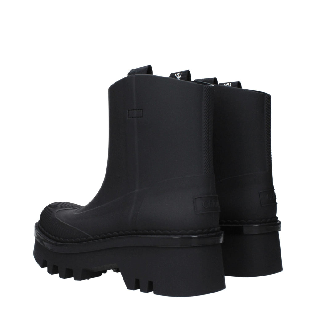 Chloé Black Cotton Ankle - Beyzy Store - Chloé