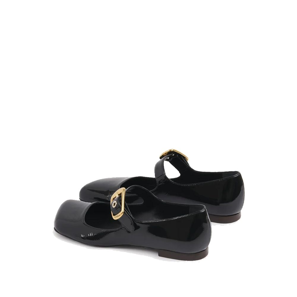Chloé Chloè Mary - Jane Polly Ballerina Flats - Beyzy Store - Chloé