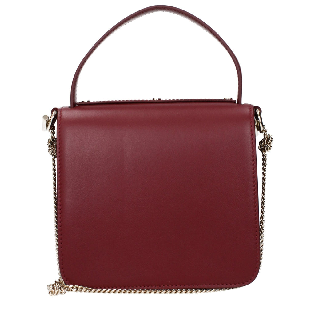 Chloé Red Leather Handbag - Beyzy Store - Chloé