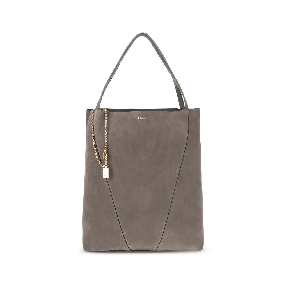 Chloé Spin suede Tote Bag - Beyzy Store - Chloé