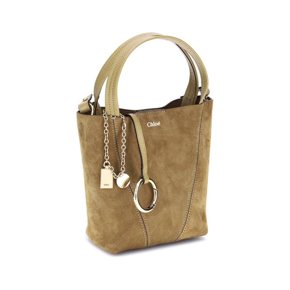 Chloé Suede Spin Handbag - Beyzy Store - Chloé