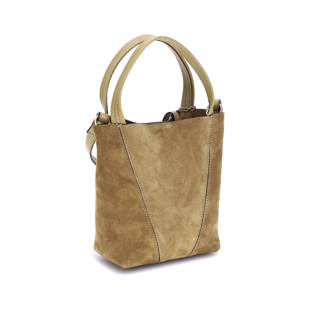 Chloé Suede Spin Handbag - Beyzy Store - Chloé