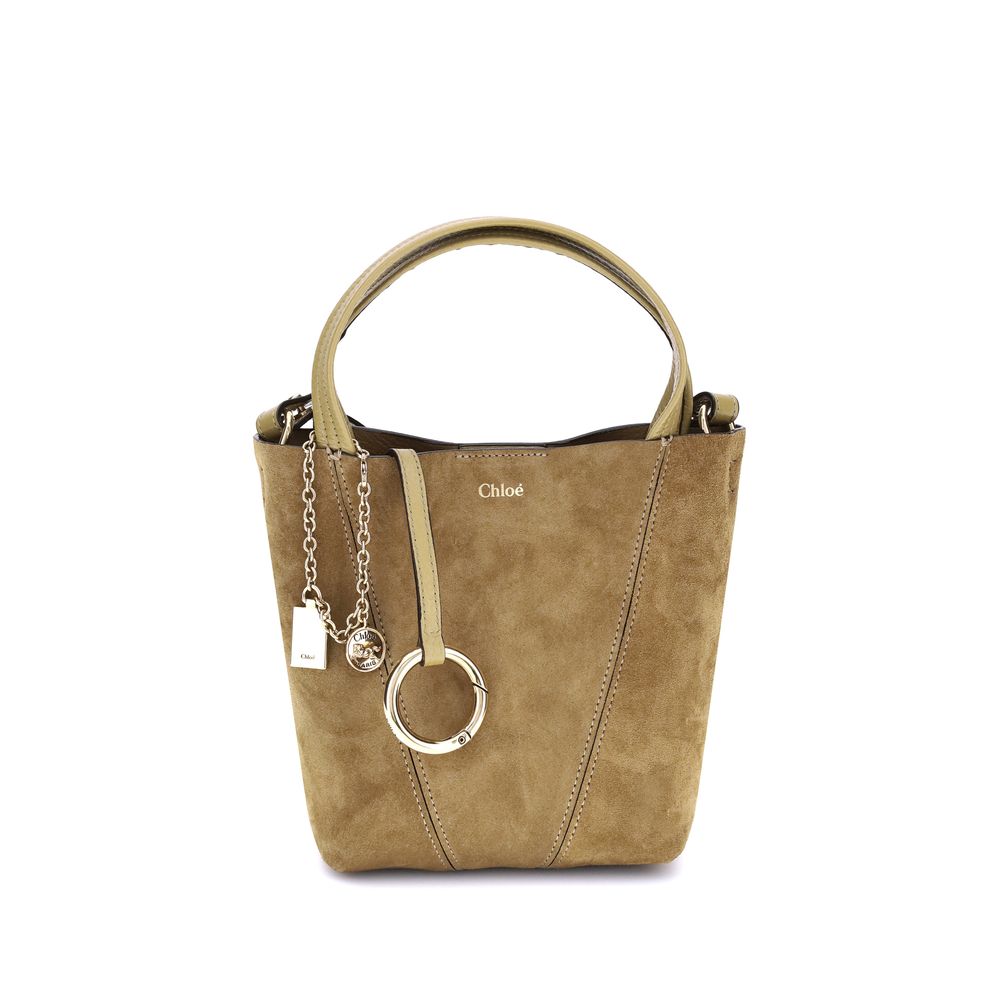 Chloé Suede Spin Handbag - Beyzy Store - Chloé