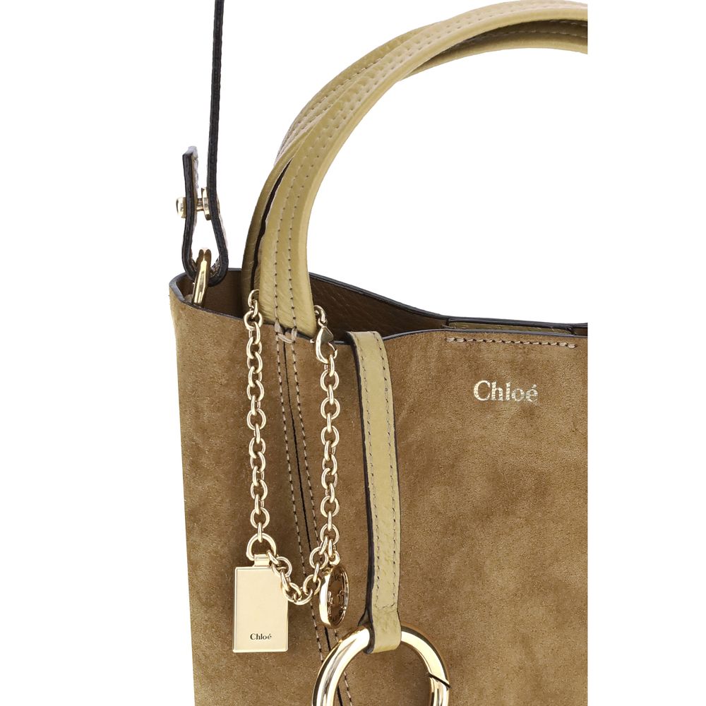 Chloé Suede Spin Handbag - Beyzy Store - Chloé