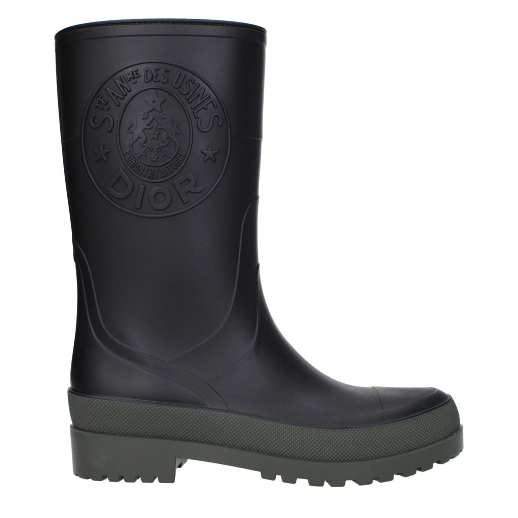 Christian Dior Black Cotton Boot - Beyzy Store - Christian Dior