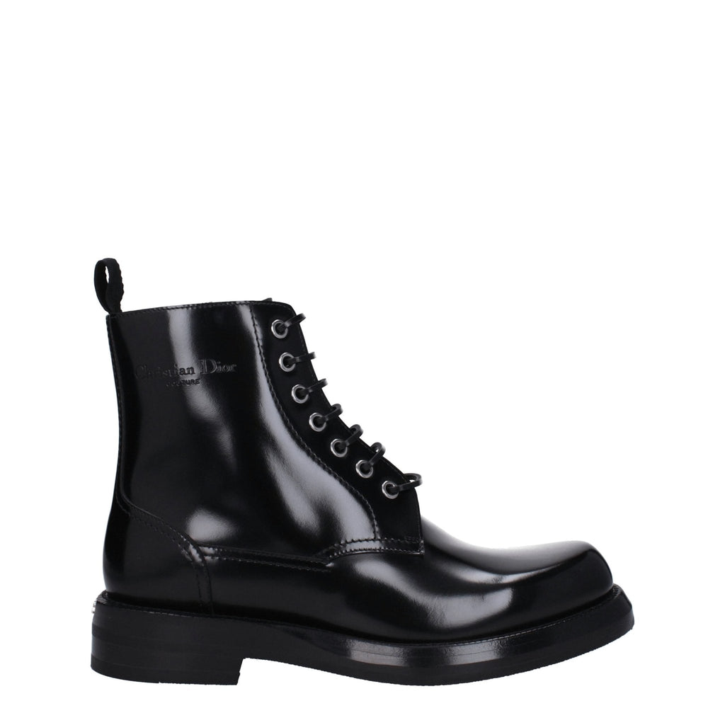 Christian Dior Black Leather Ankle - Beyzy Store - Christian Dior