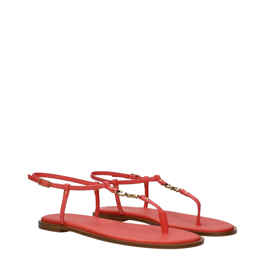 Christian Dior Pink Leather Flip - Flop Sandal - Beyzy Store - Christian Dior