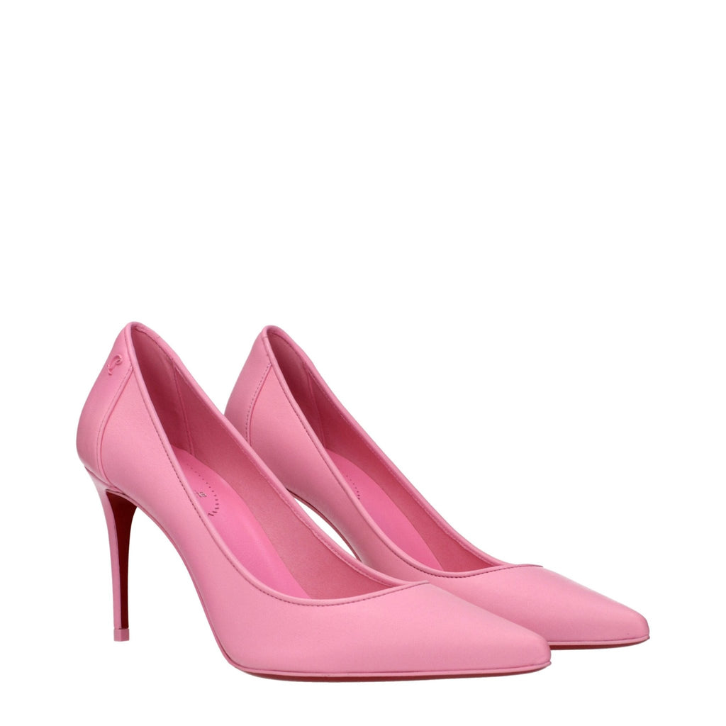 Christian Louboutin Pink Leather Broch - Beyzy Store - Christian Louboutin