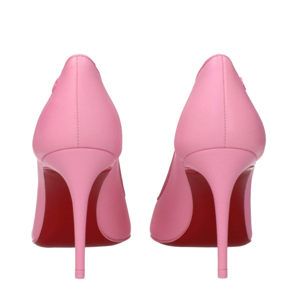 Christian Louboutin Pink Leather Broch - Beyzy Store - Christian Louboutin