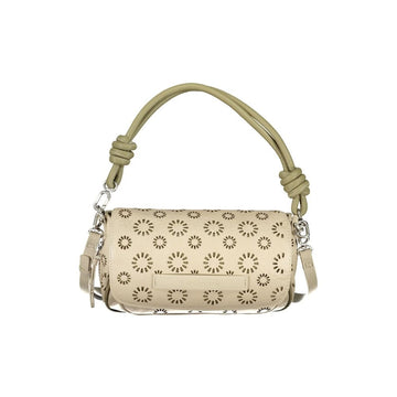 Desigual Beige Polyethylene Handbag - Beyzy Store - Desigual