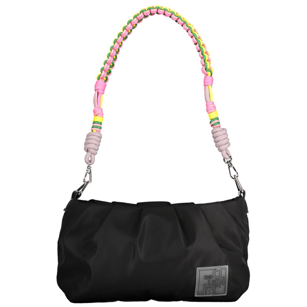 Desigual Black Polyester Handbag - Beyzy Store - Desigual