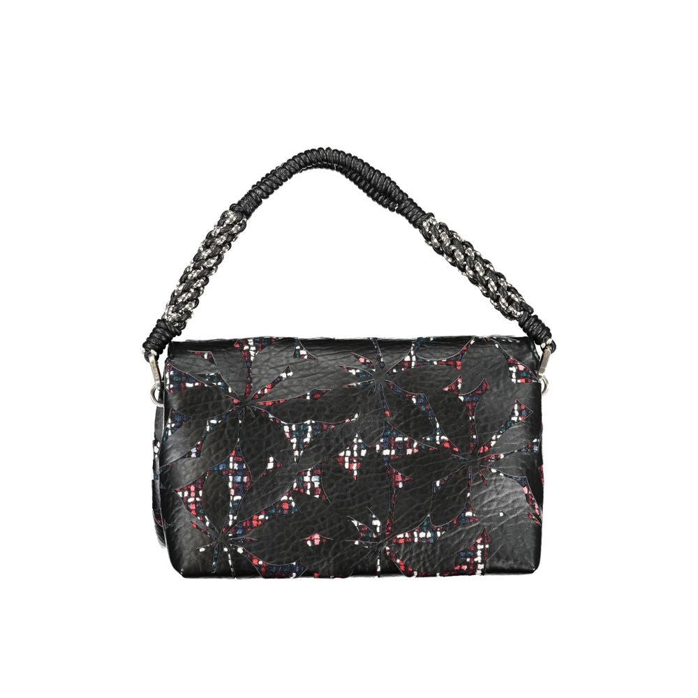 Desigual Black Polyethylene Handbag - Beyzy Store - Desigual