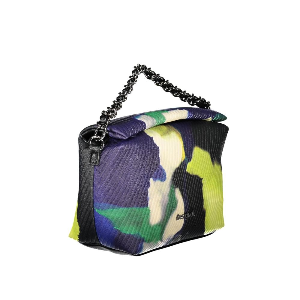 Desigual Black Polyethylene Handbag - Beyzy Store - Desigual