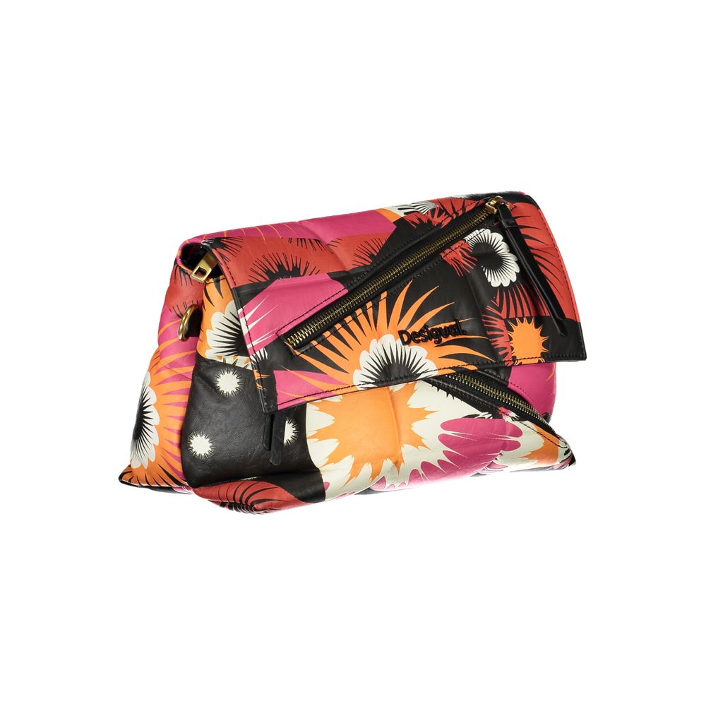 Desigual Black Polyethylene Handbag - Beyzy Store - Desigual
