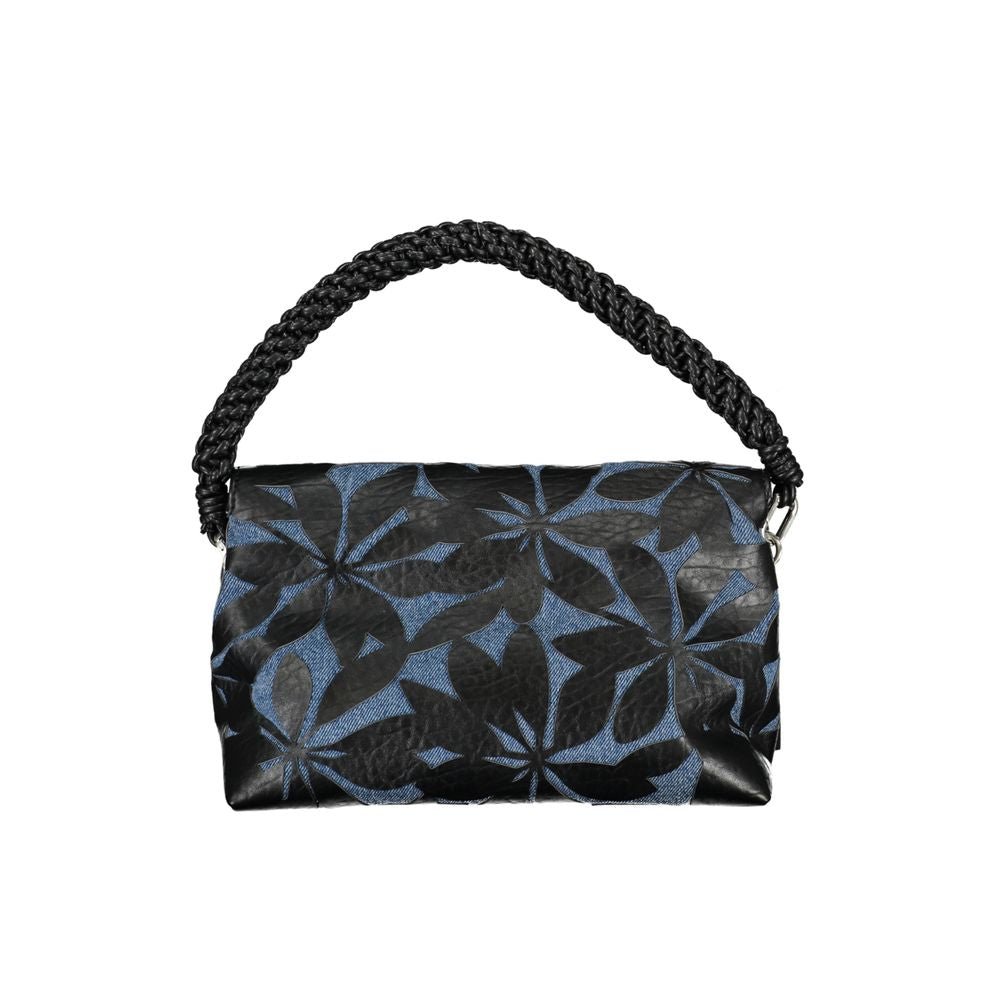 Desigual Black Polyethylene Handbag - Beyzy Store - Desigual