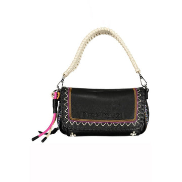 Desigual Black Polyethylene Handbag - Beyzy Store - Desigual