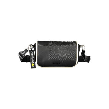 Desigual Black Polyethylene Handbag - Beyzy Store - Desigual