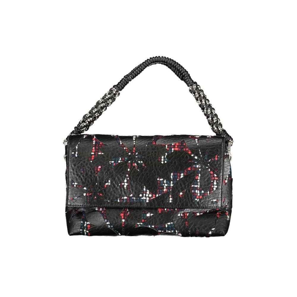Desigual Black Polyethylene Handbag - Beyzy Store - Desigual