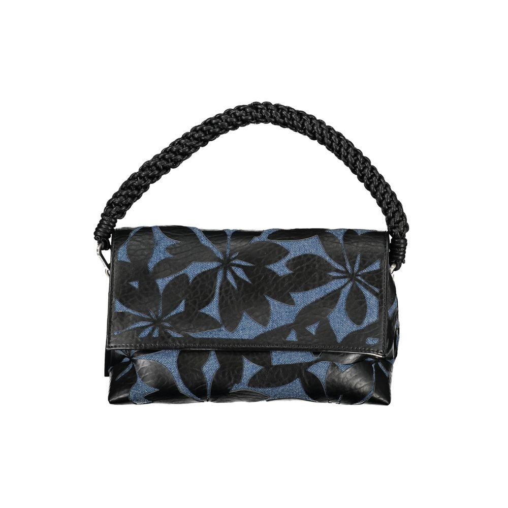 Desigual Black Polyethylene Handbag - Beyzy Store - Desigual
